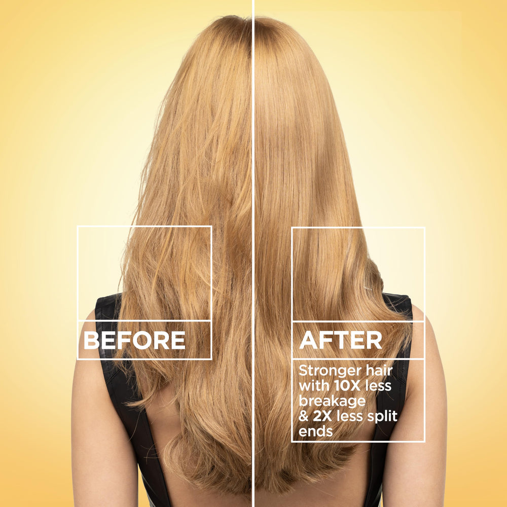 garnier open jar showing creamy texture that spreads for deep conditioning
