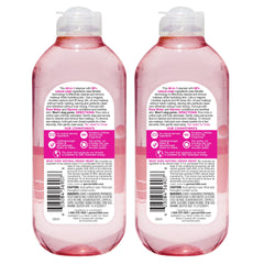 Garnier back label close-up showing ingredients and usage information for transparency