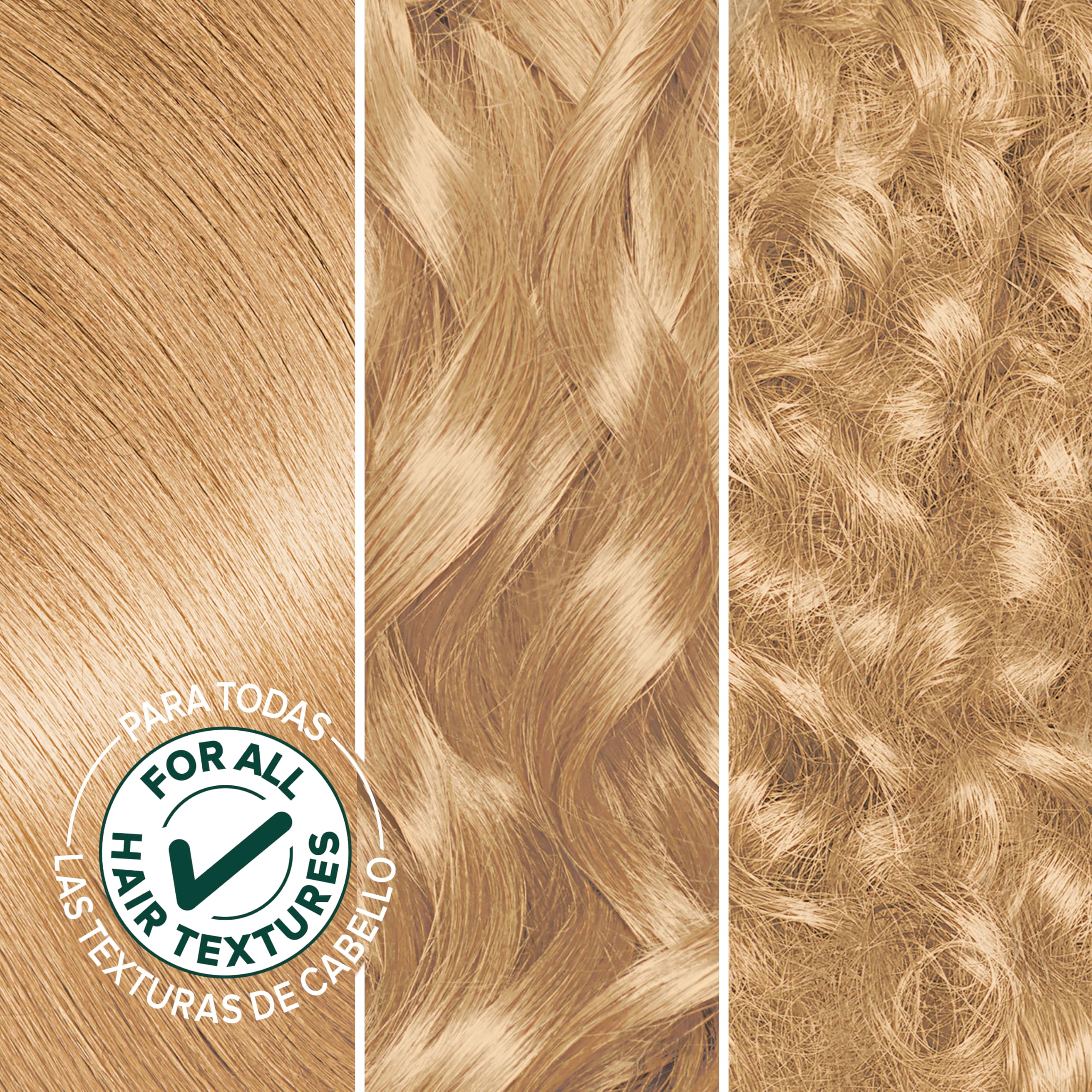 Garnier back instructions label with step‑by‑step directions for safety
