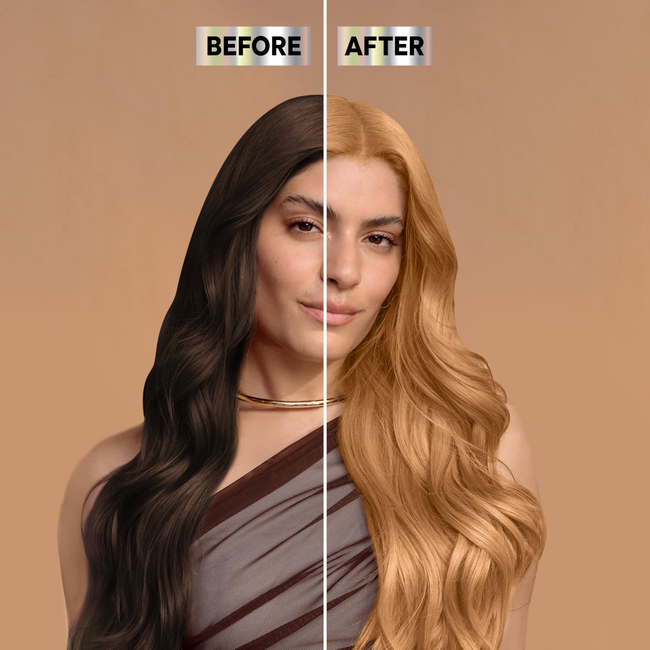 Garnier Nutrisse after‑color conditioner label for anti‑brass care