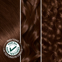 Garnier Nutrisse open kit contents laid out for easy at‑home application