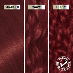 Garnier Nutrisse color creme texture illustrating smooth non-drip application