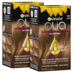 Garnier front packaging showing product and easy identification benefit