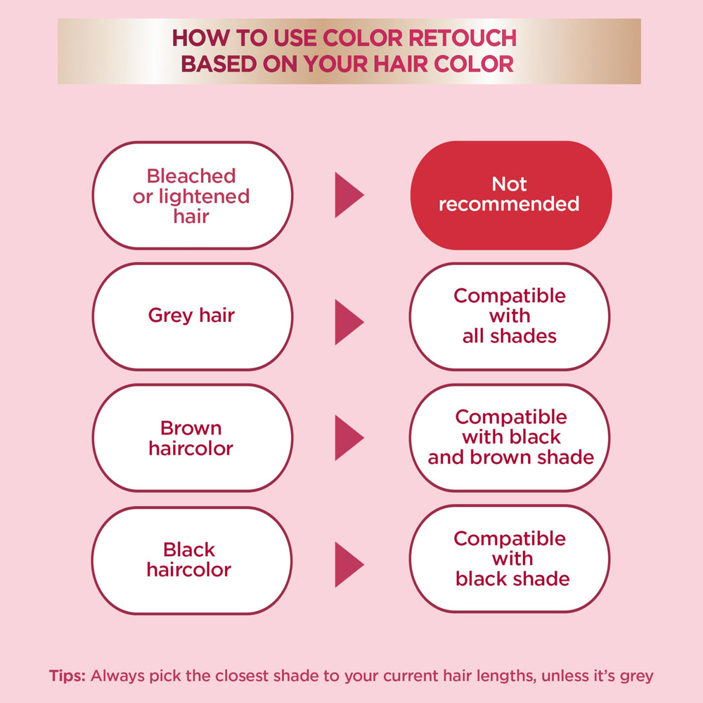 Garnier lifestyle bathroom setting showing at-home quick root touch-up benefit