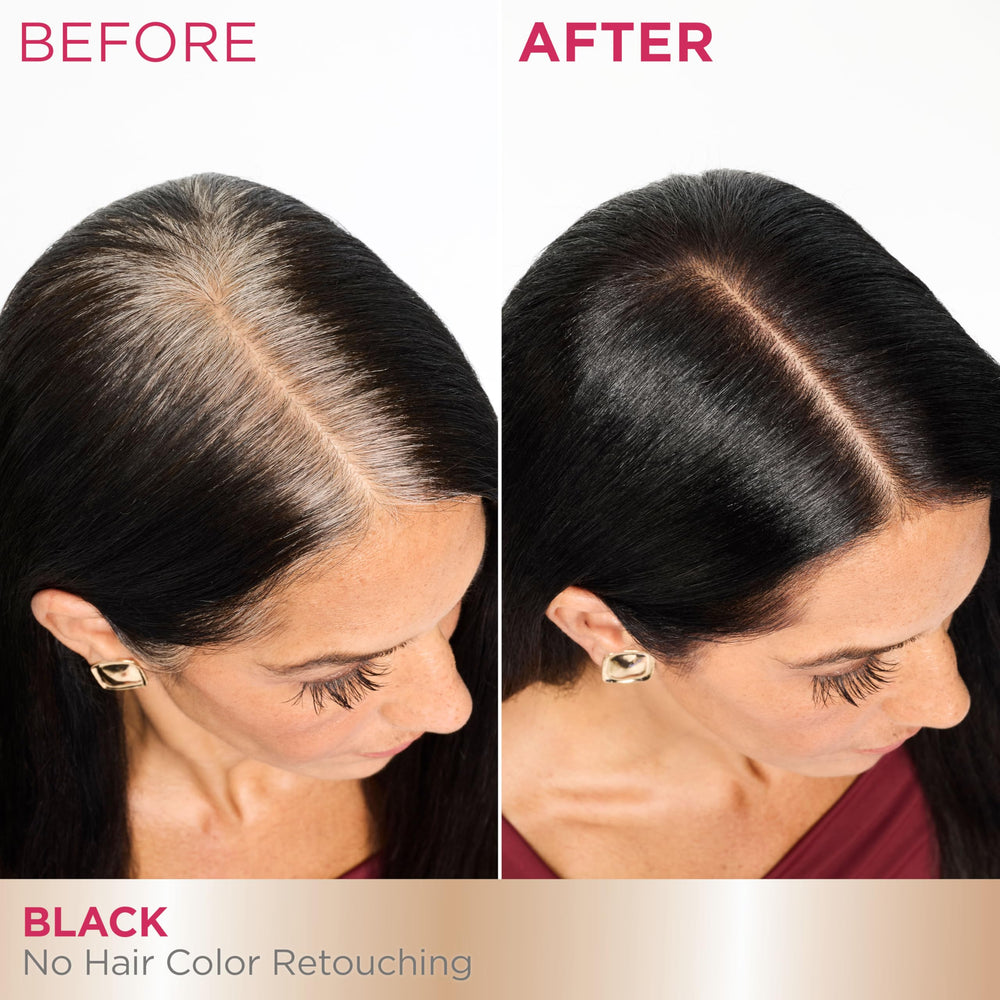 Garnier shampoo-like texture lather offering easy, non-drip root application