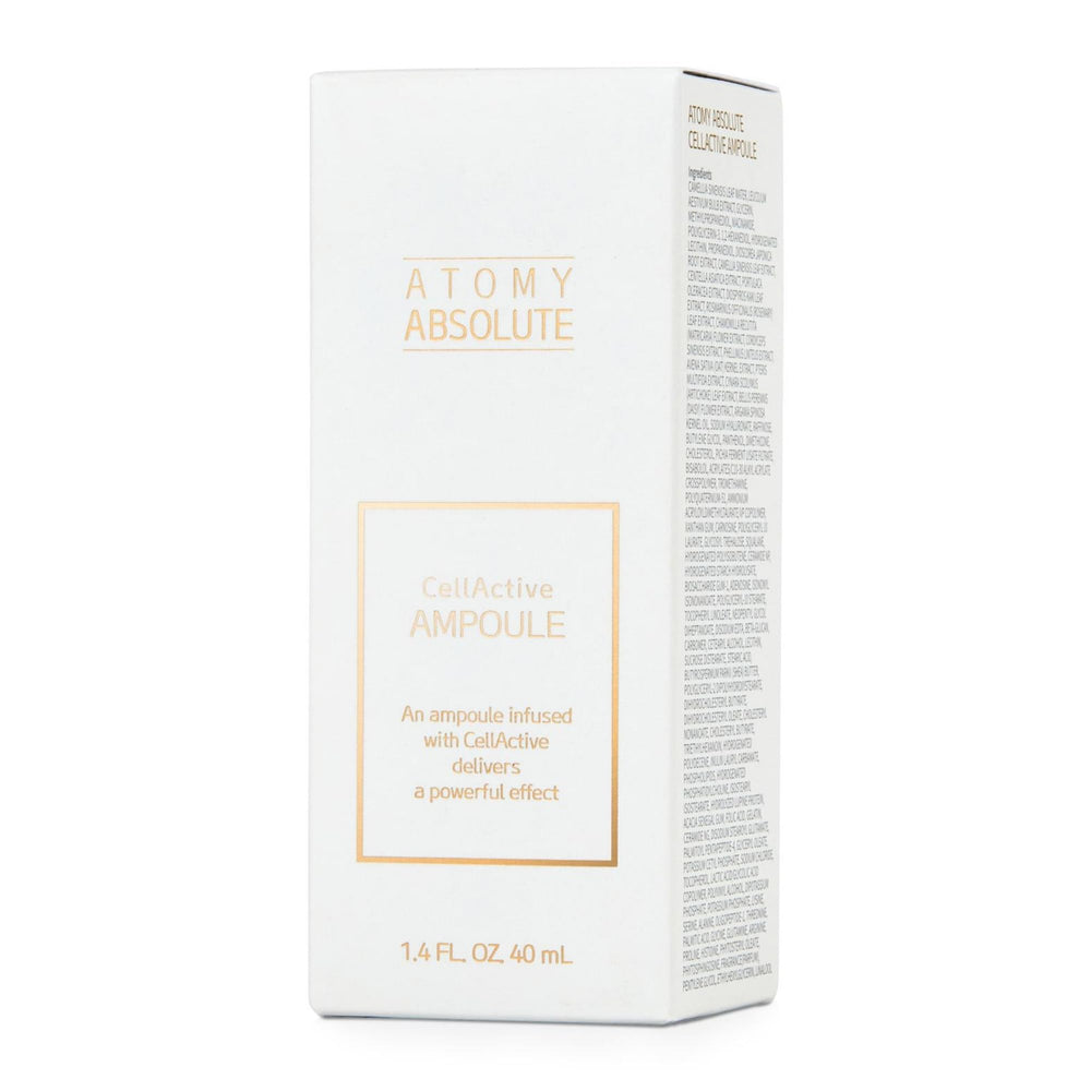 GASHINA STORY gel-like ampoule texture on finger showing fast absorption benefit