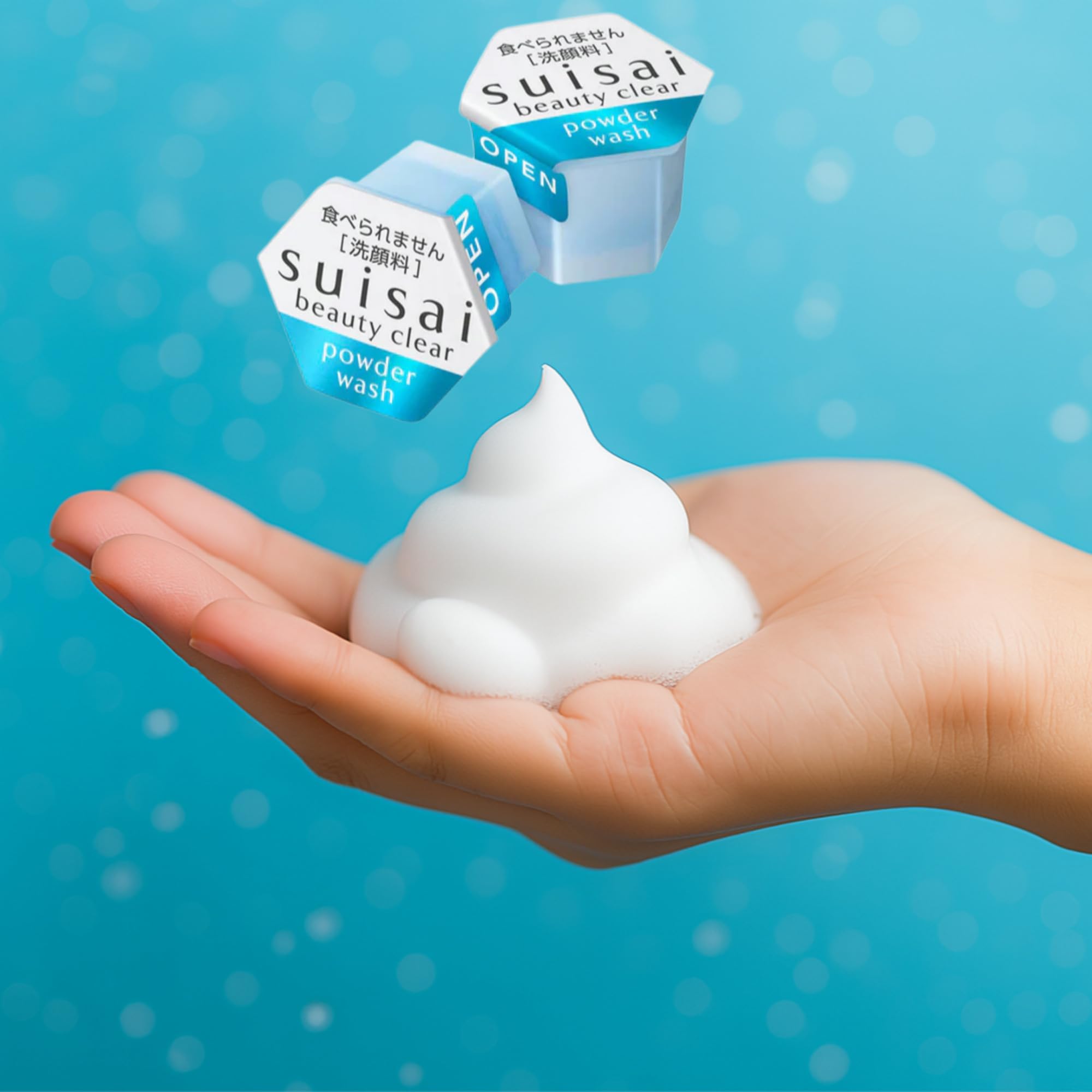 GASHINA STORY creamy lather foam demonstrating deep-cleaning and soft skin benefit