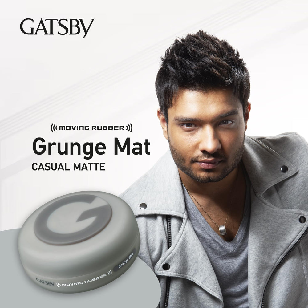 Gatsby jar in hand to show compact 80g size and travel-friendly benefit