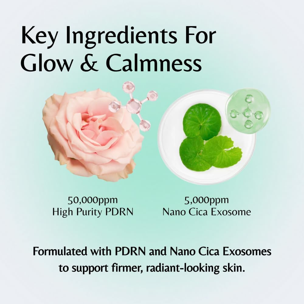GD11 ingredients label showing concentrations like PDRN and exosome