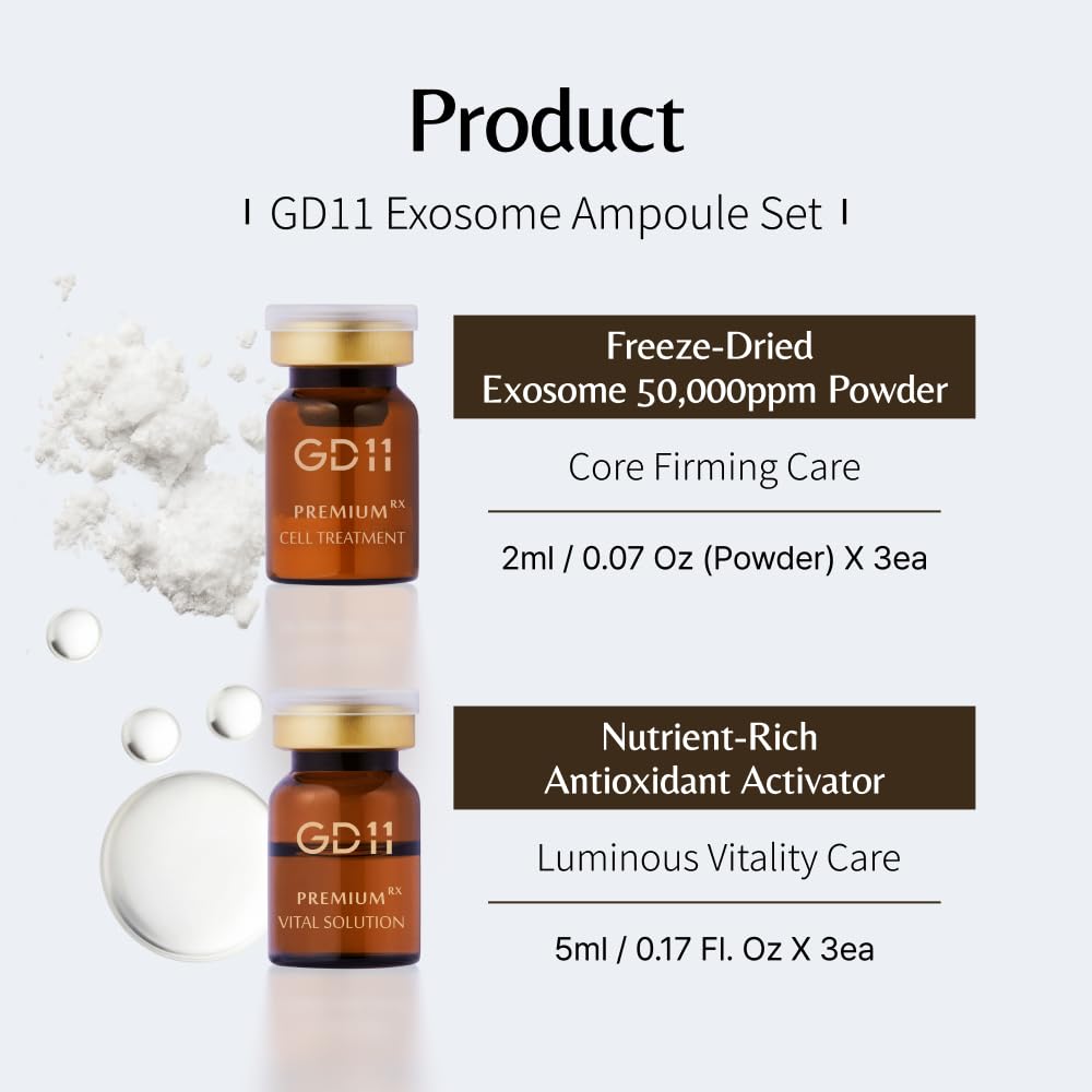 GD11 powder detail macro showing freeze-dried texture for stability