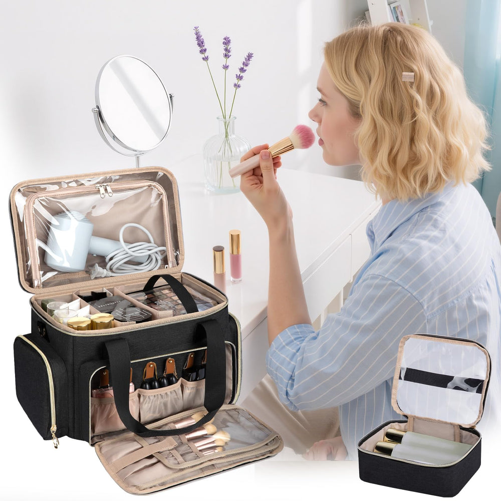 GDNasist attached luggage strap securing bag to suitcase for hands-free travel