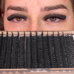 Geeneiya lash bond and seal bottles demonstrating secure hold