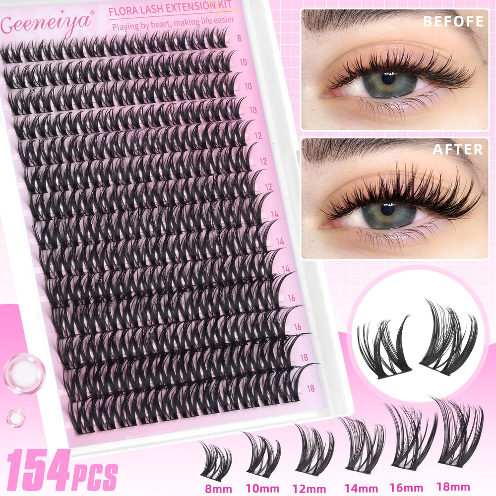 Geeneiya detailed cluster texture demonstrating wispy separation benefit