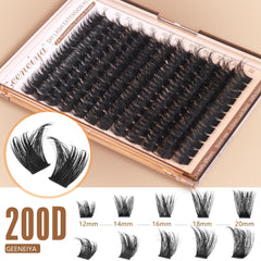 Geeneiya mixed 10–20mm clusters laid out showing styling versatility benefit