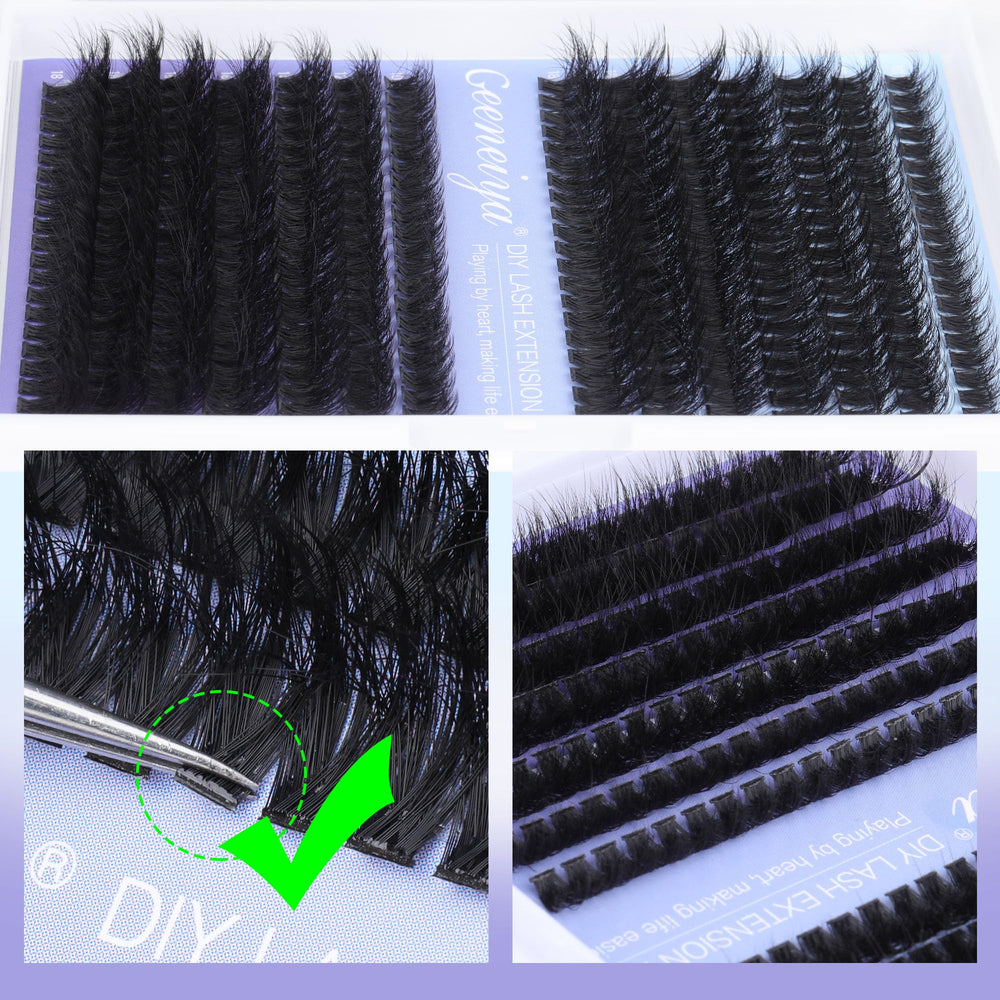 Geeneiya finished nightlook with full lashes illustrating dramatic volume