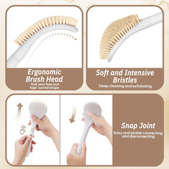GEENOA curved brush head closeup highlights contour cleaning advantage