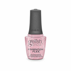 Gelish bottle front view showing Light Nude shade and product labeling benefits
