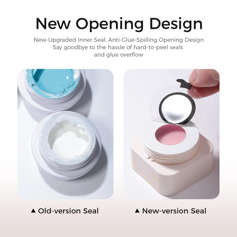 GELLAKTIK texture close-up illustrating self-leveling gel for smooth application