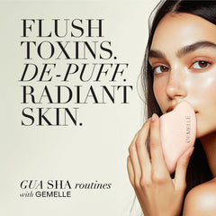 GEMELLE dropper dispensing oil to hands for precise, mess-free application