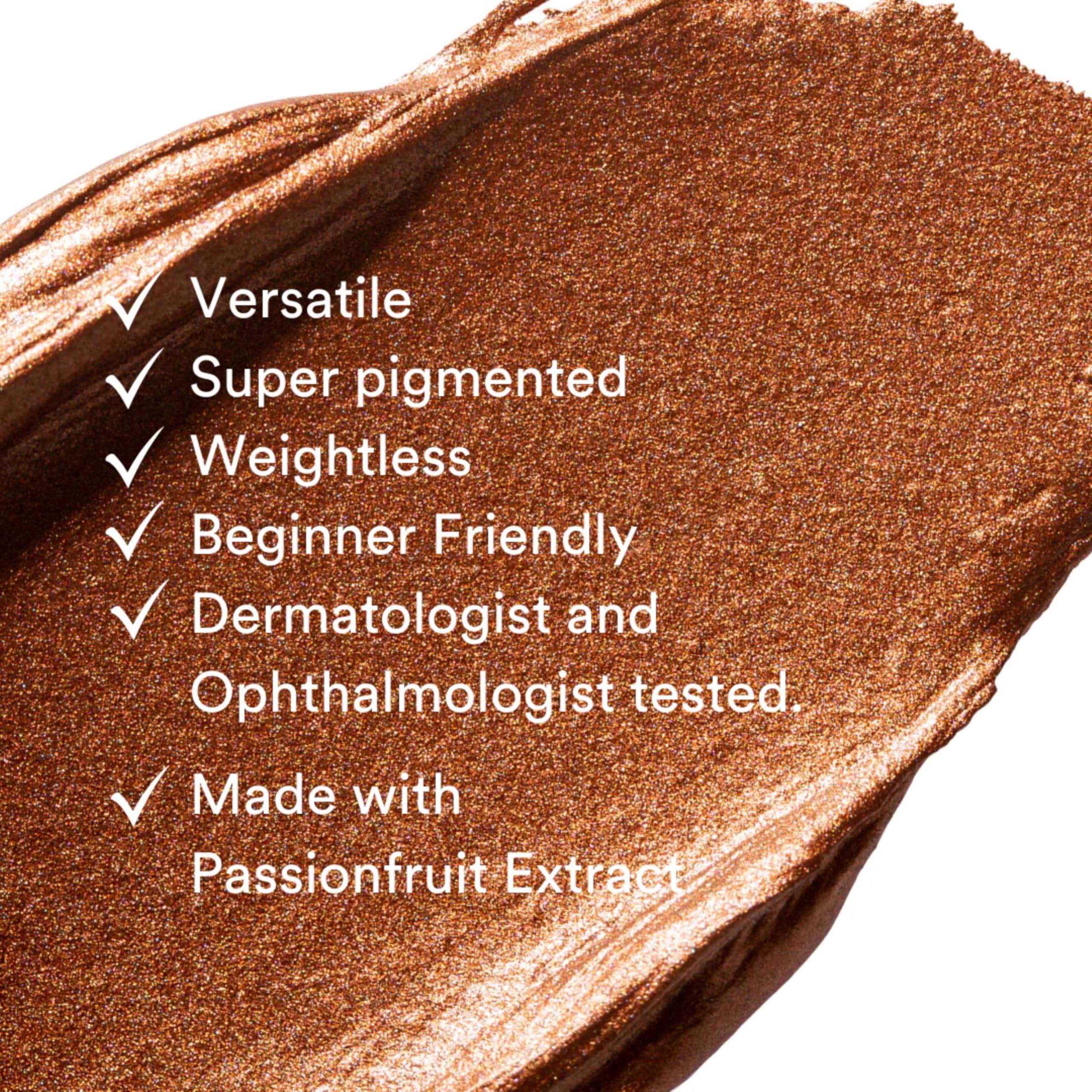 Gen See creamy metallic texture close-up conveying smooth blendability