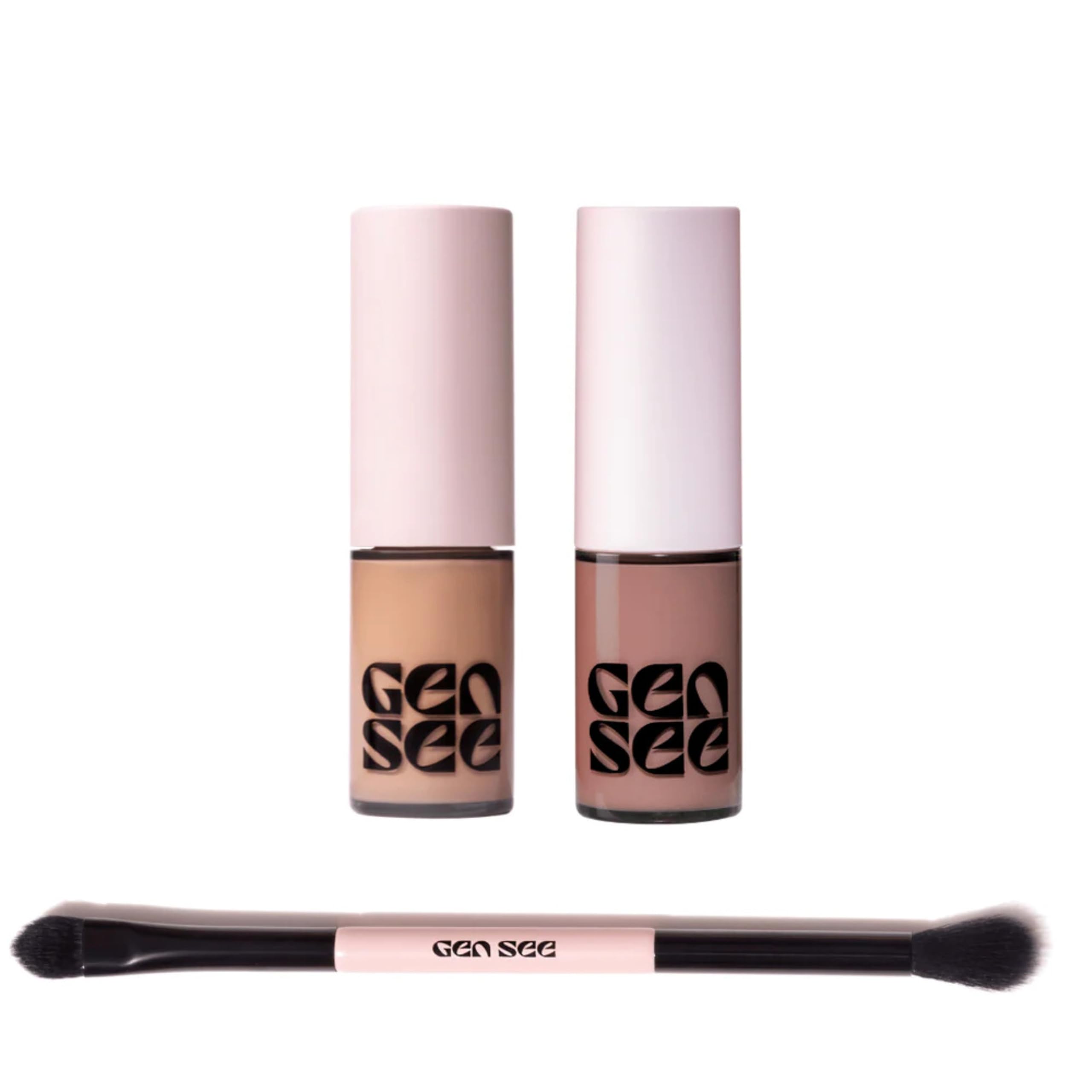 Gen See front packaging showing both Rose Water and Linen shades for easy selection