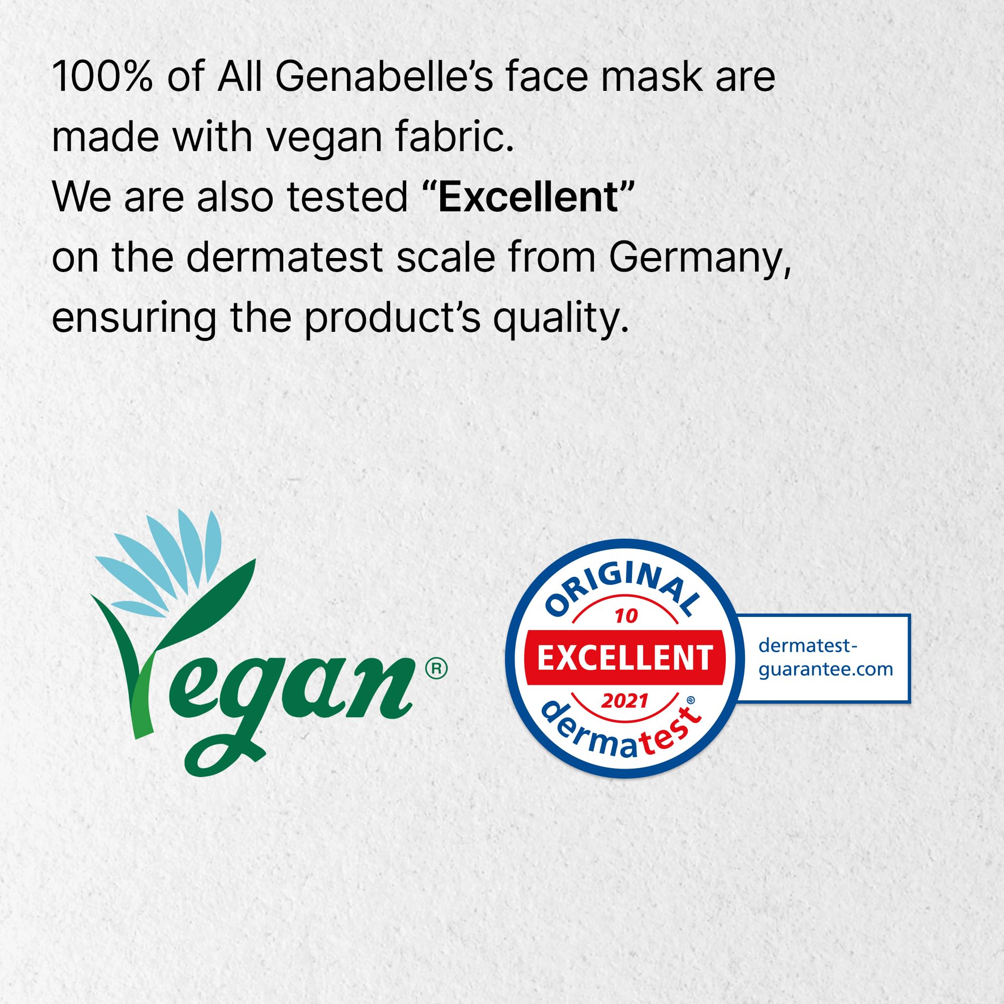 Genabelle ingredients label detail highlighting PDRN, niacinamide, hyaluronic acid
