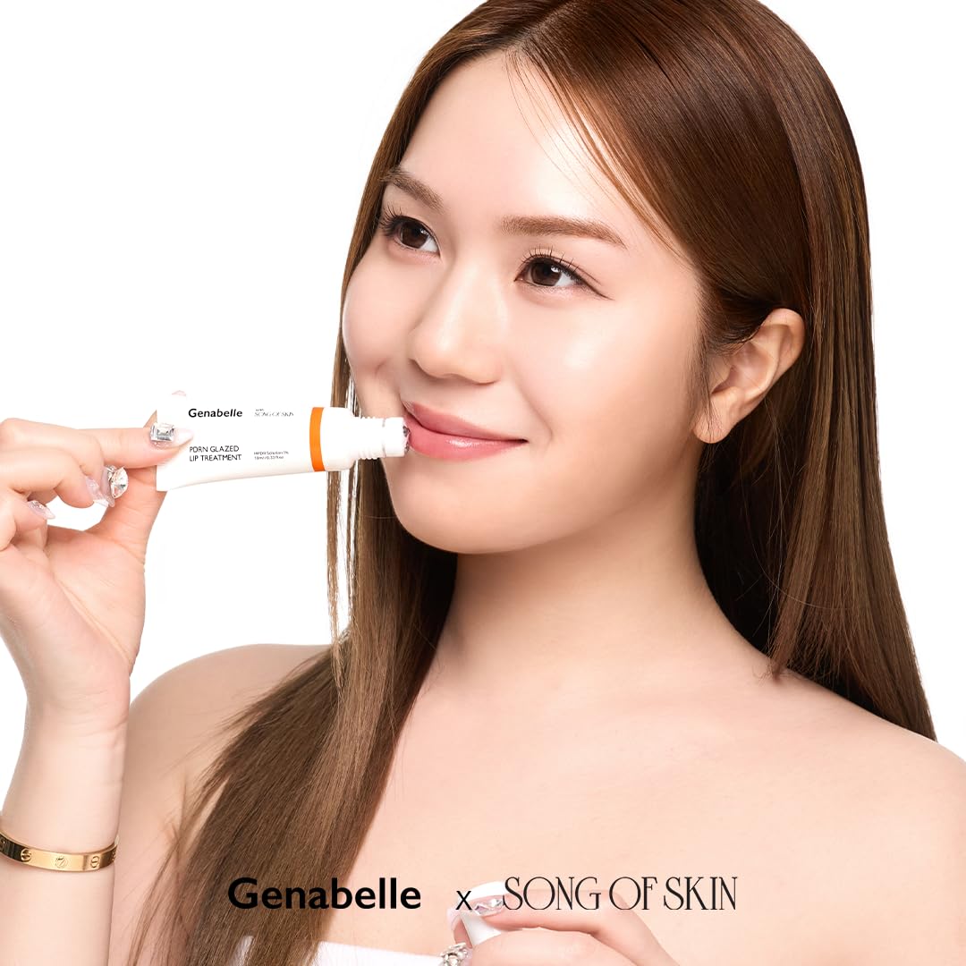 Genabelle product label highlighting SONG OF SKIN collaboration and quality