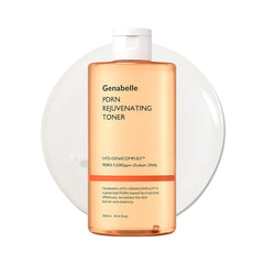 Genabelle PDRN toner front bottle showing sleek packaging and hydration benefit