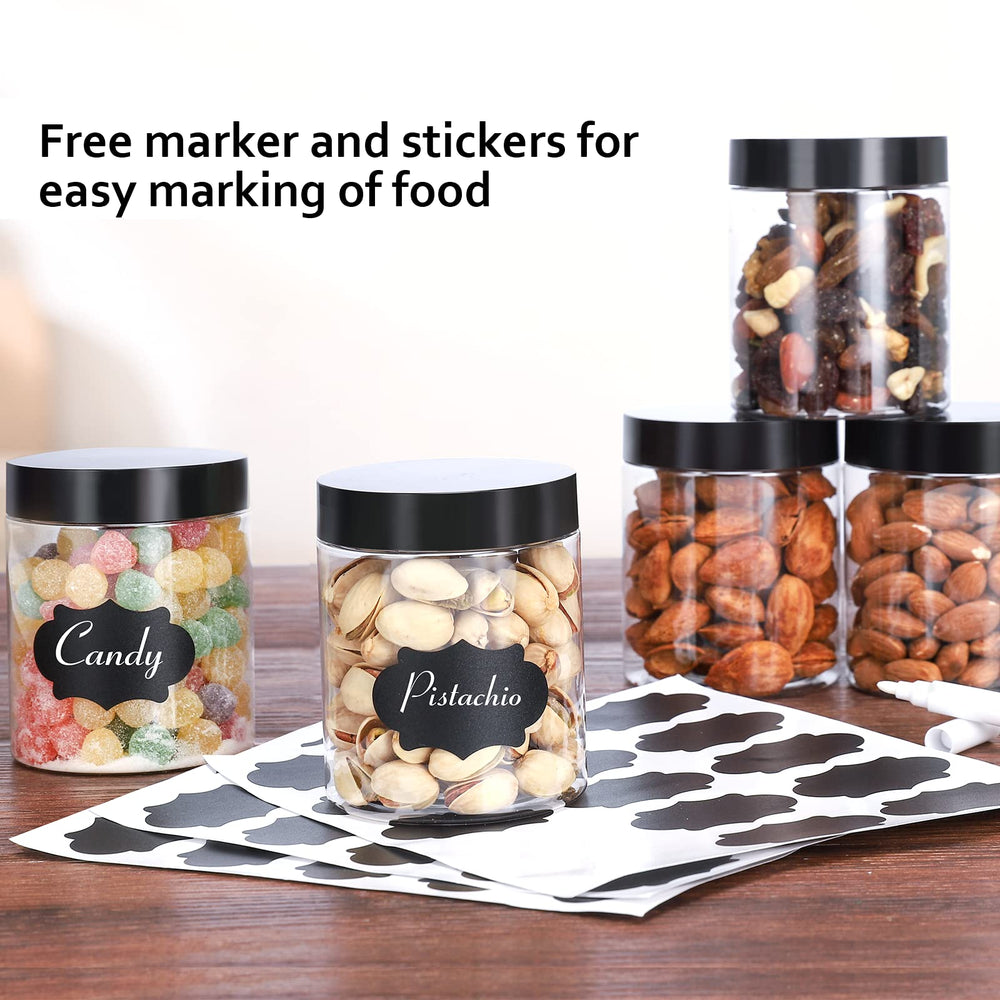 Gencywe jars holding spices and nuts in kitchen emphasizing freshness and ingredient visibility