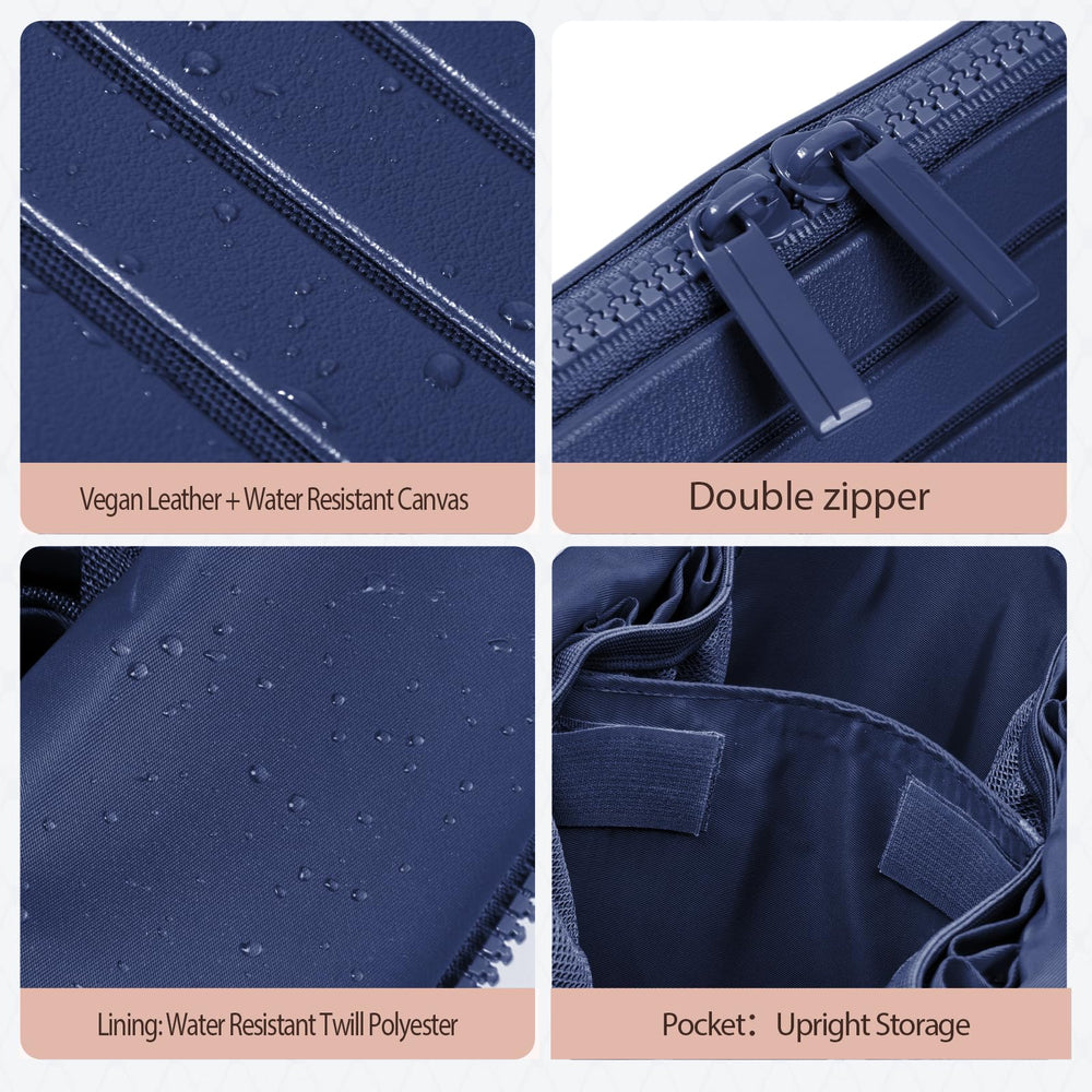 Generic interior showing 27 pockets for neat, categorized storage