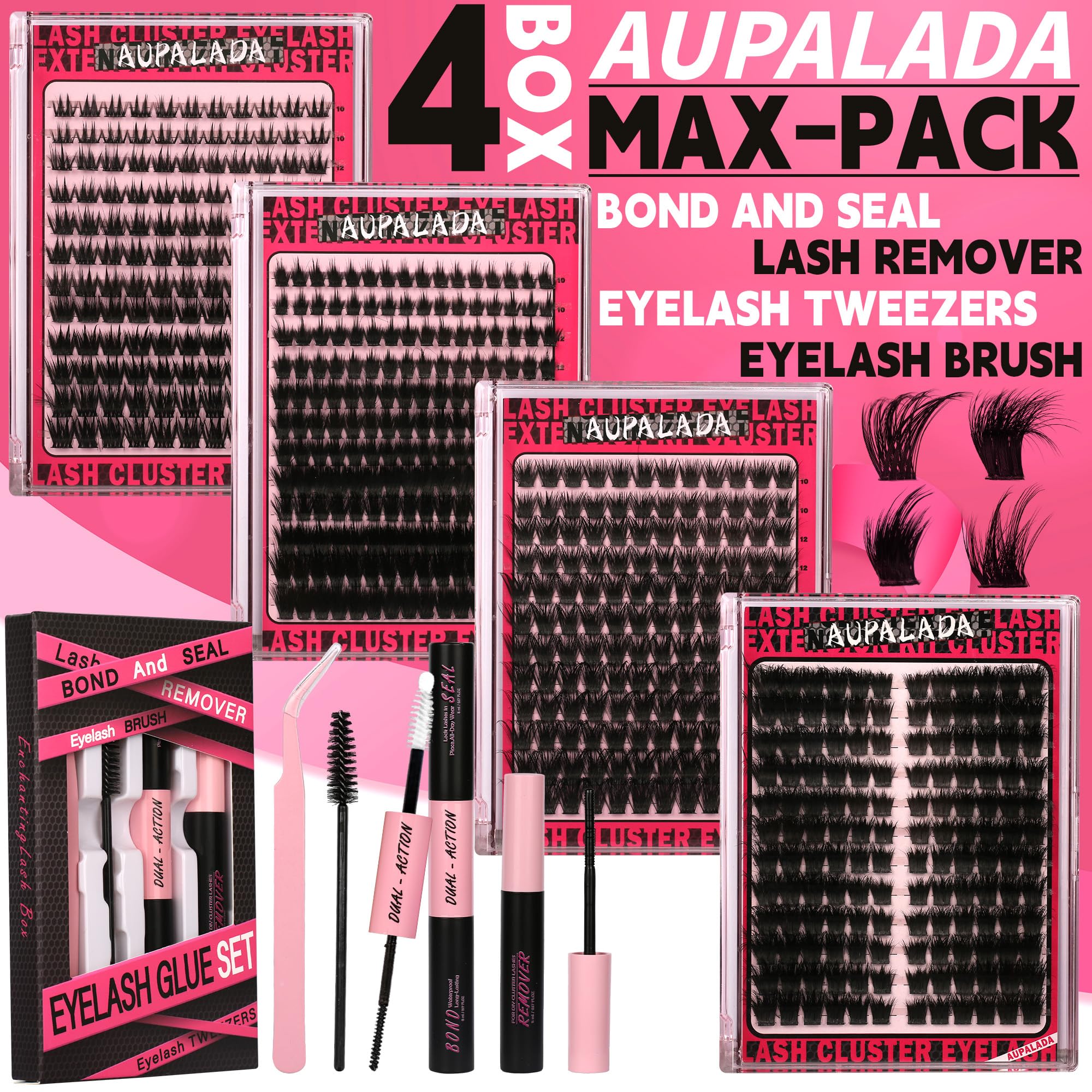 Generic bond, seal and remover bottles displayed highlighting long-hold and safe removal
