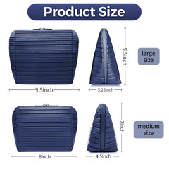 Generic brush holders with brushes upright preserving bristle shape