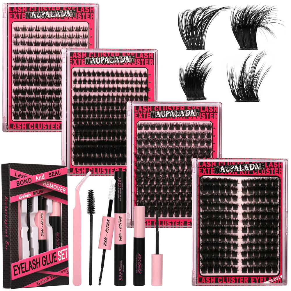 Generic kit front packaging showing included tools and 612 clusters benefits easy styling