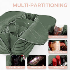 Generic brand front closed travel bag compact for packing and secure transport
