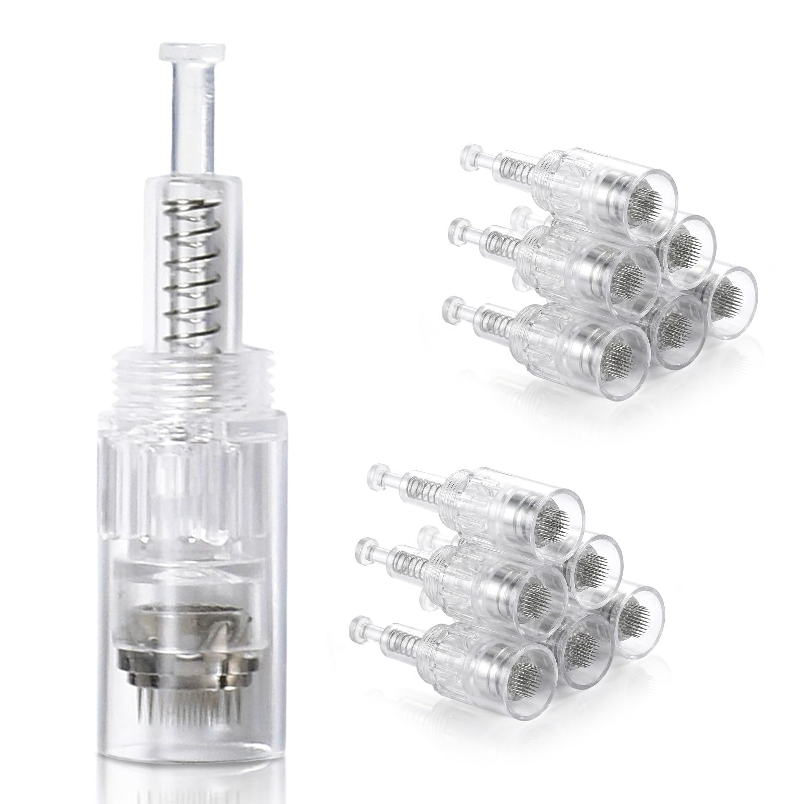 Generic front packaging showing 12 cartridges and organized storage benefit