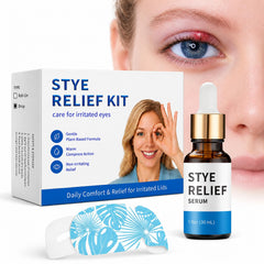 Generic front packaging of stye kit showing kit benefits and contents