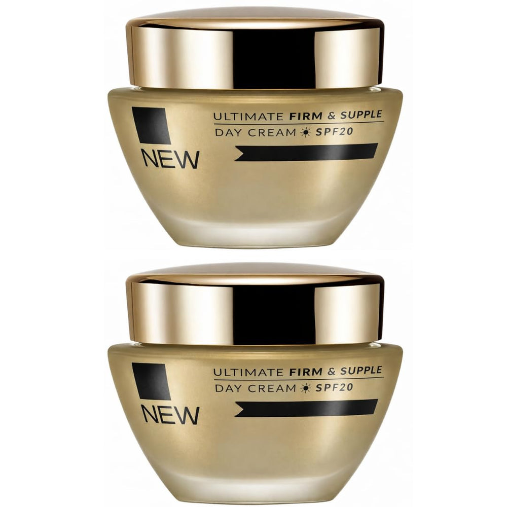Generic front packaging showing two jars and product benefits for easy routine