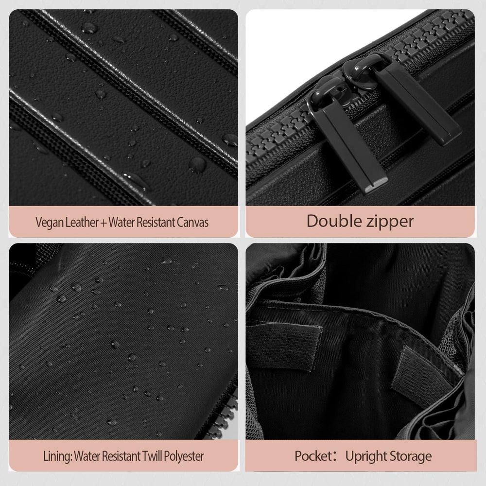 Generic size comparison with full kit showing large capacity and portability