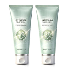Generic intertrigo front packaging shows product and benefit
