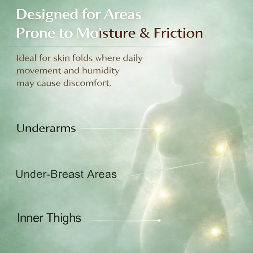 Generic brand tube open showing cream texture and quick-absorb benefit