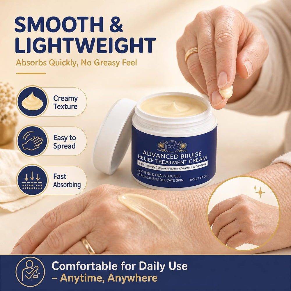 Generic brand jar on bathroom shelf suggesting daily routine convenience