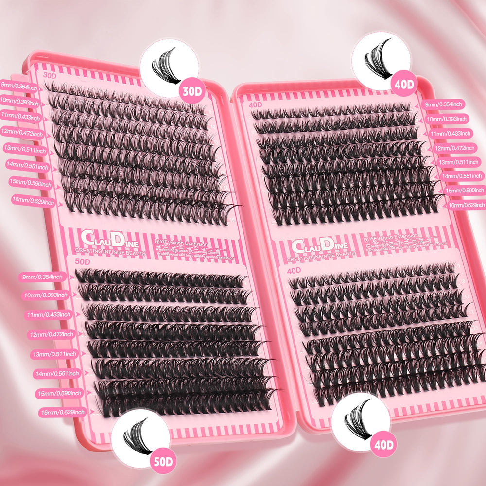 Generic model wearing full-volume lashes showcasing dramatic effect benefit