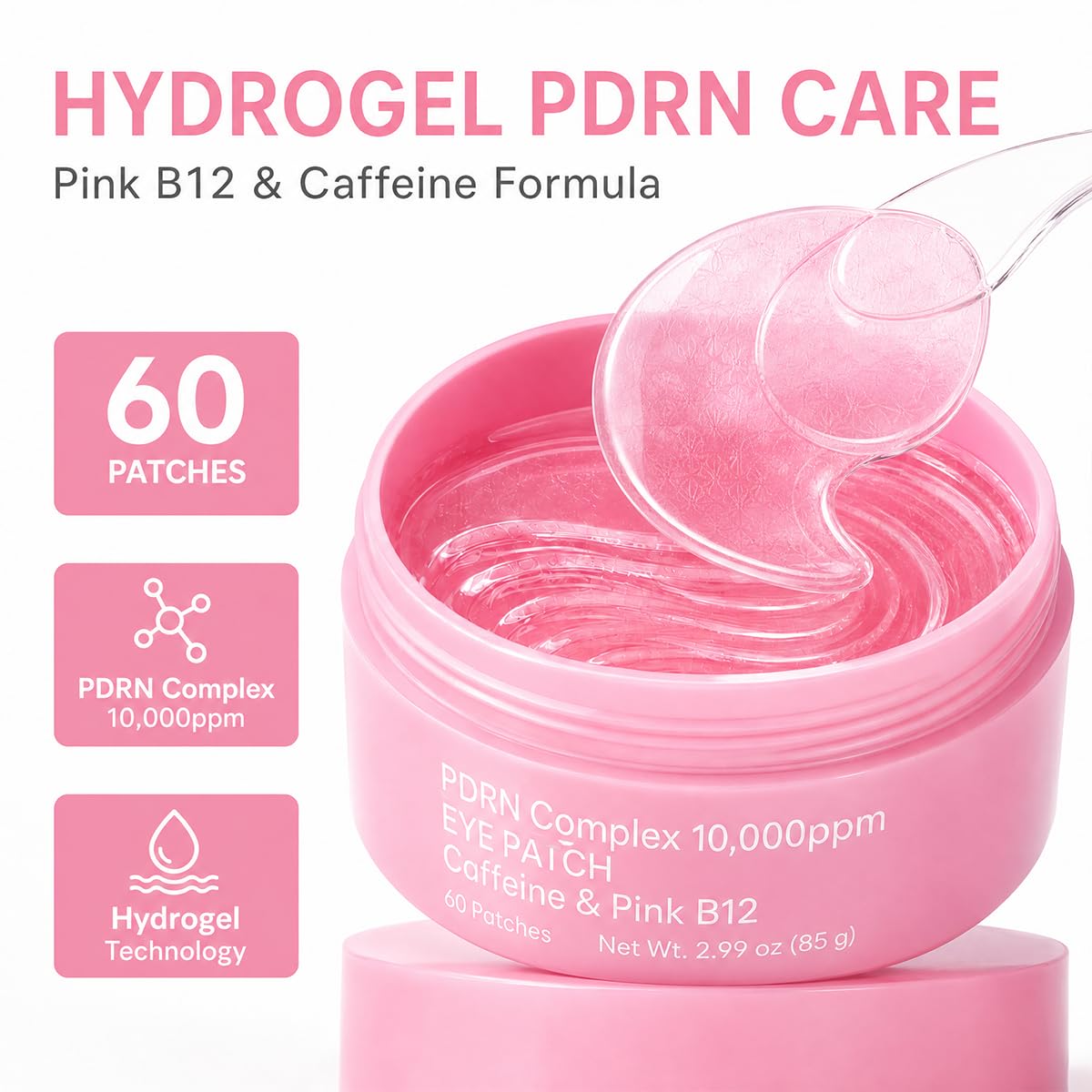 Generic PDRN collagen multi balm stick twist-up tube for clean application