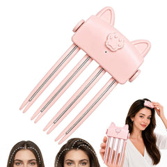 Generic root volumizer front view showing compact pink design and controls