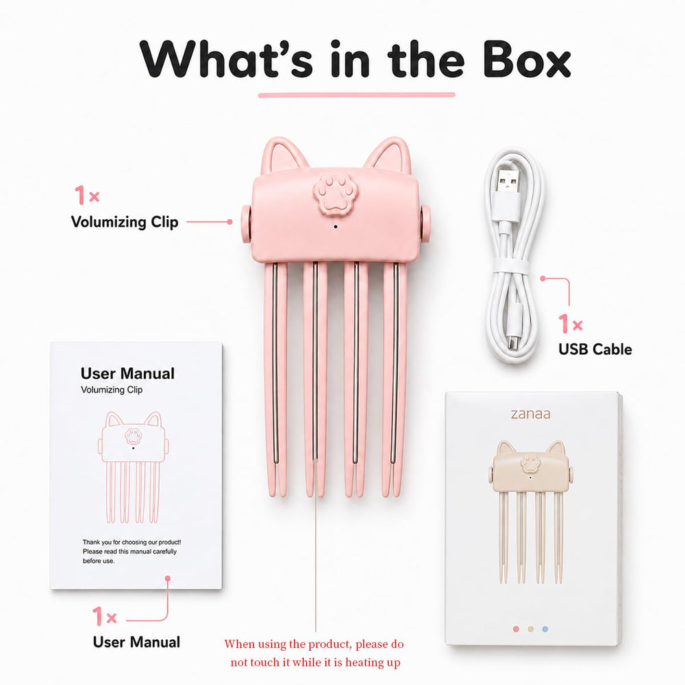 Generic pink volumizer on vanity showing stylish tool for quick morning boosts