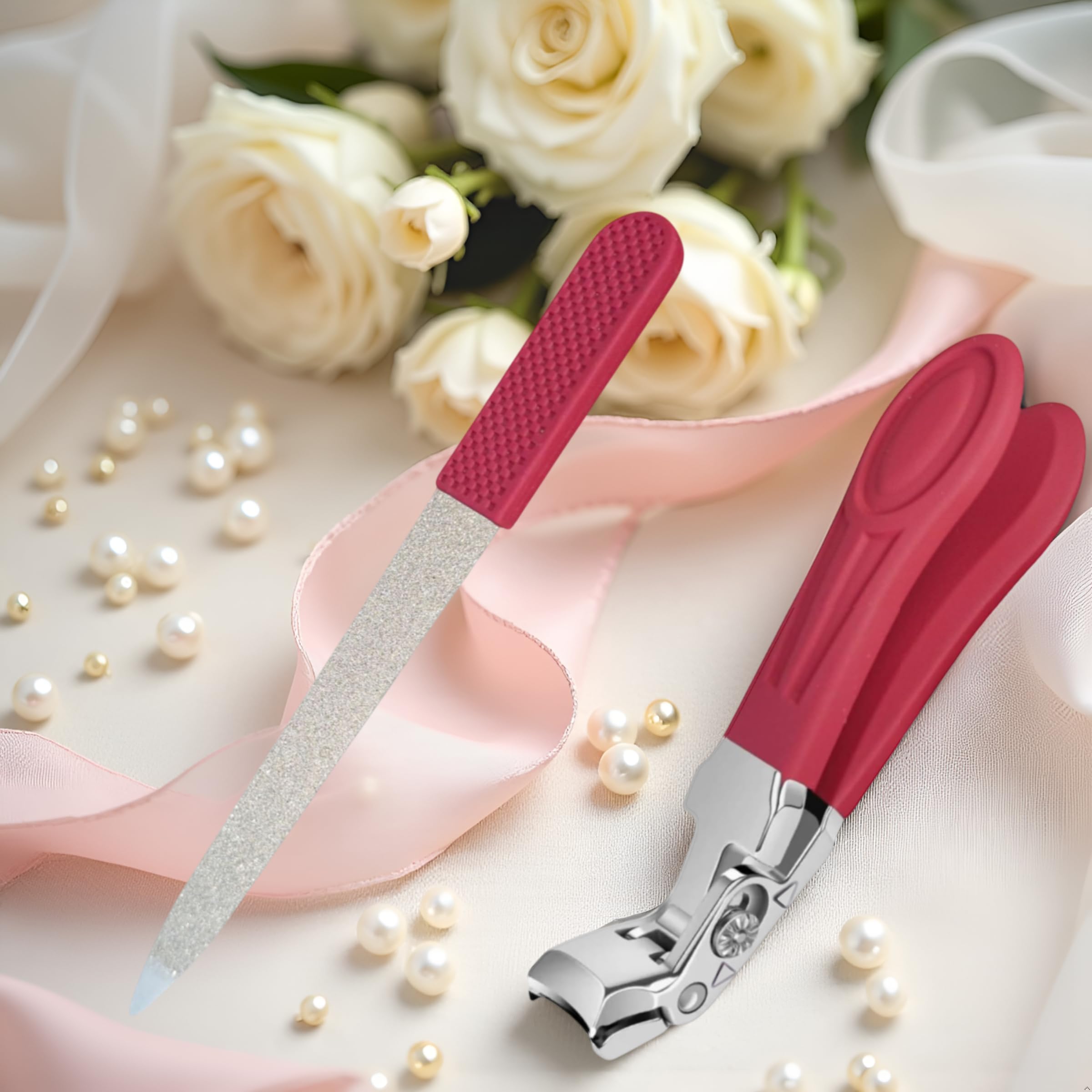Generic ruby with 5 inch file included for smoothing and shaping