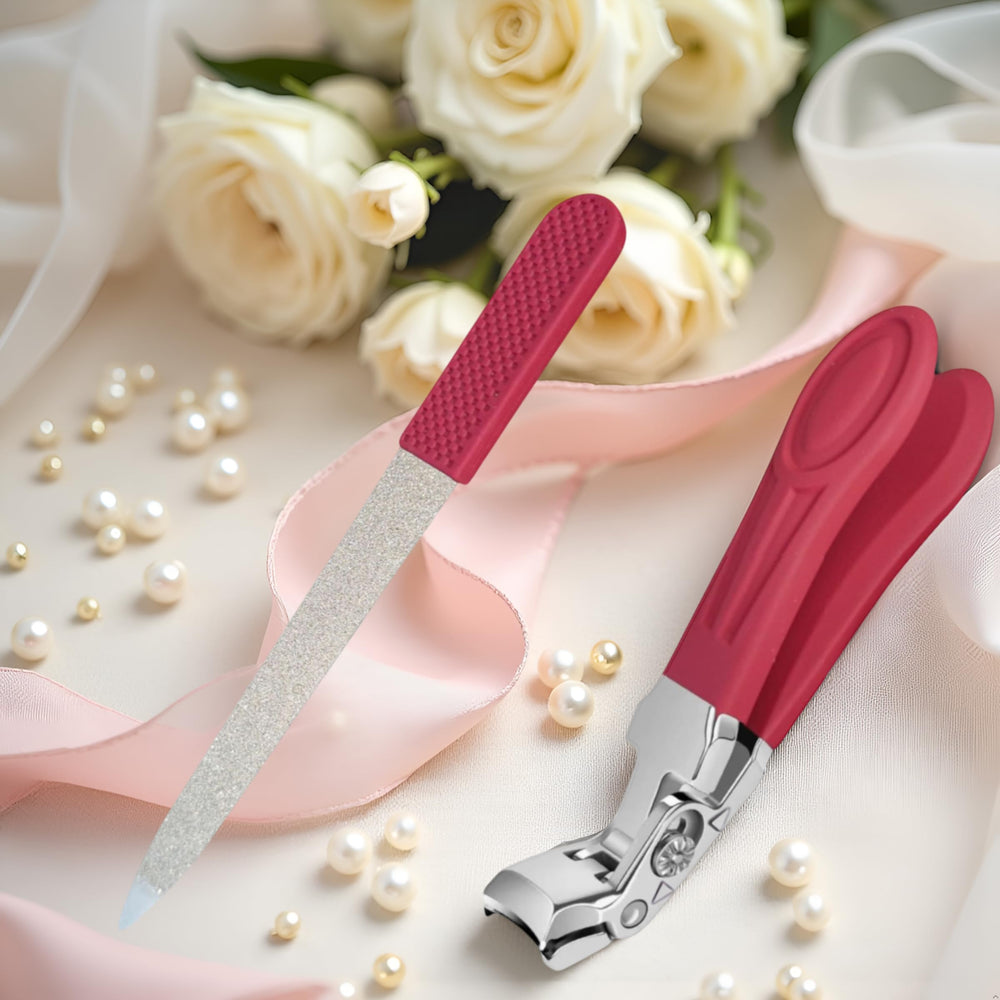 Generic ruby with 5 inch file included for smoothing and shaping