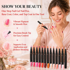 Generic six vibrant colors displayed to show rich pigments and creative options