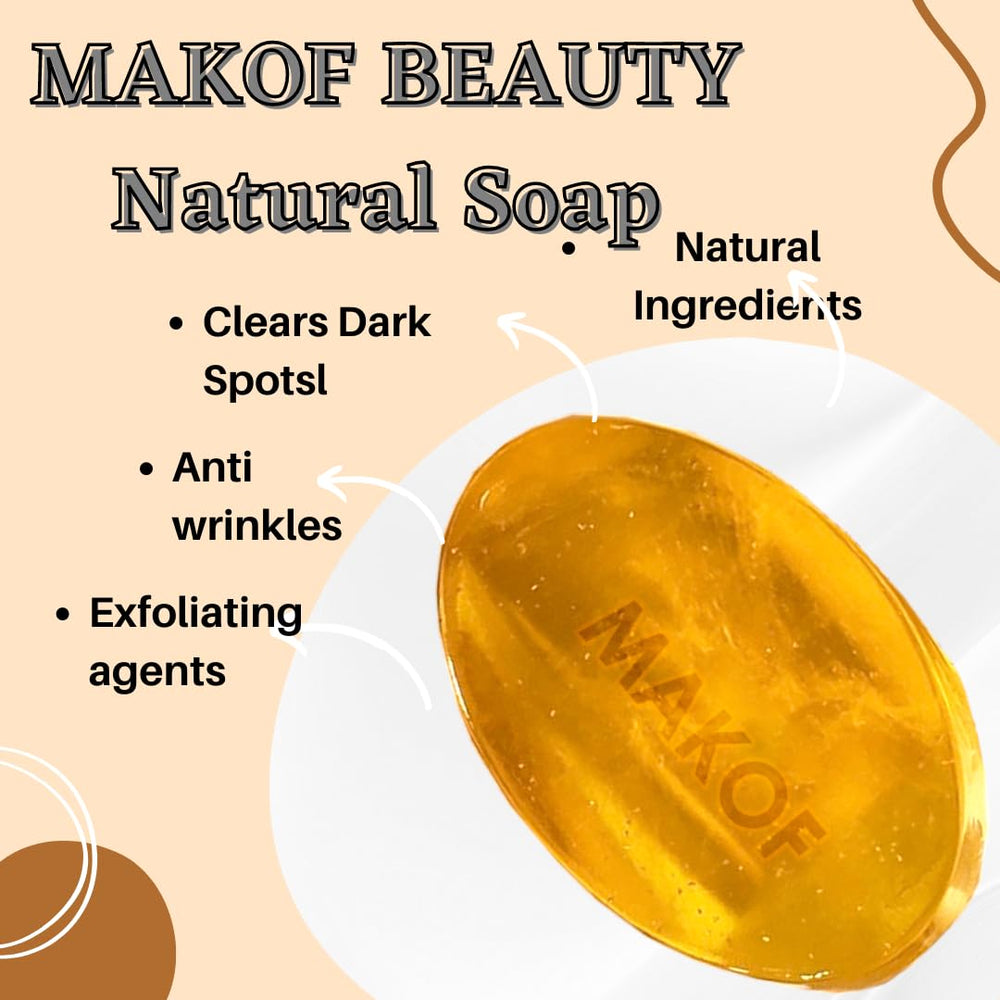 Generic hand holding soap to show true 250 g scale and ease of use