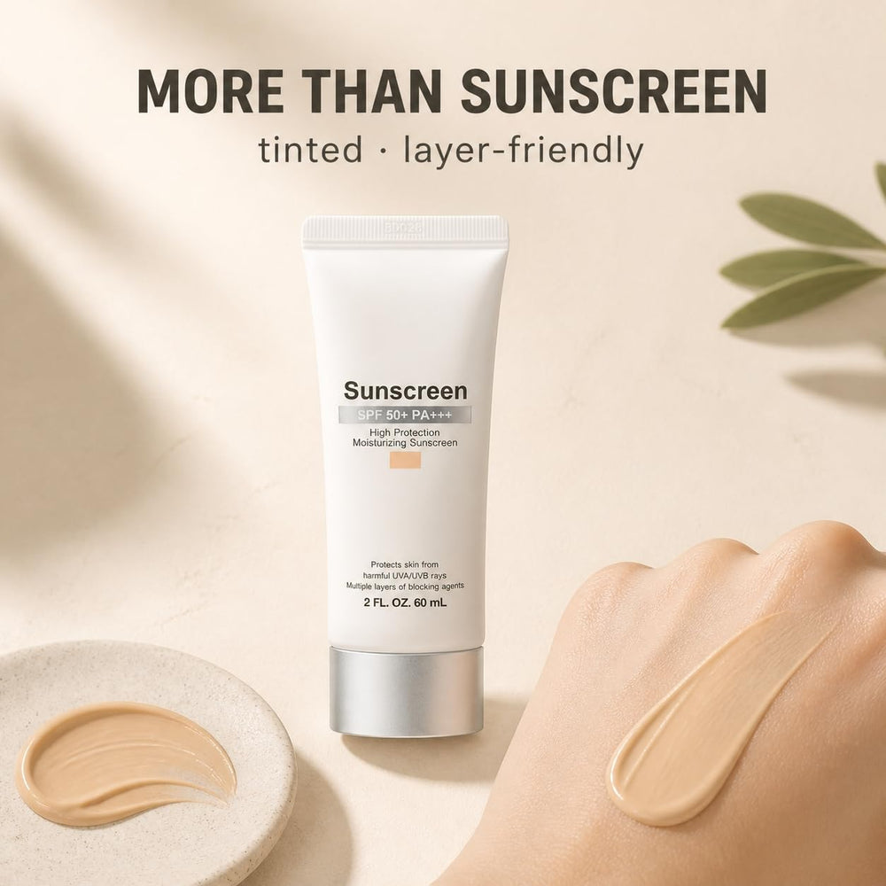 Generic outdoor lifestyle scene using sunscreen that supports on-the-go protection